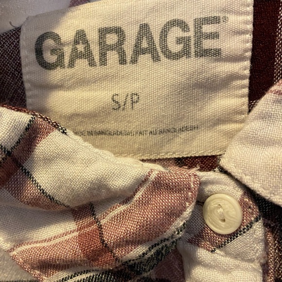 Garage plied size Small button down shirt - Picture 3 of 3
